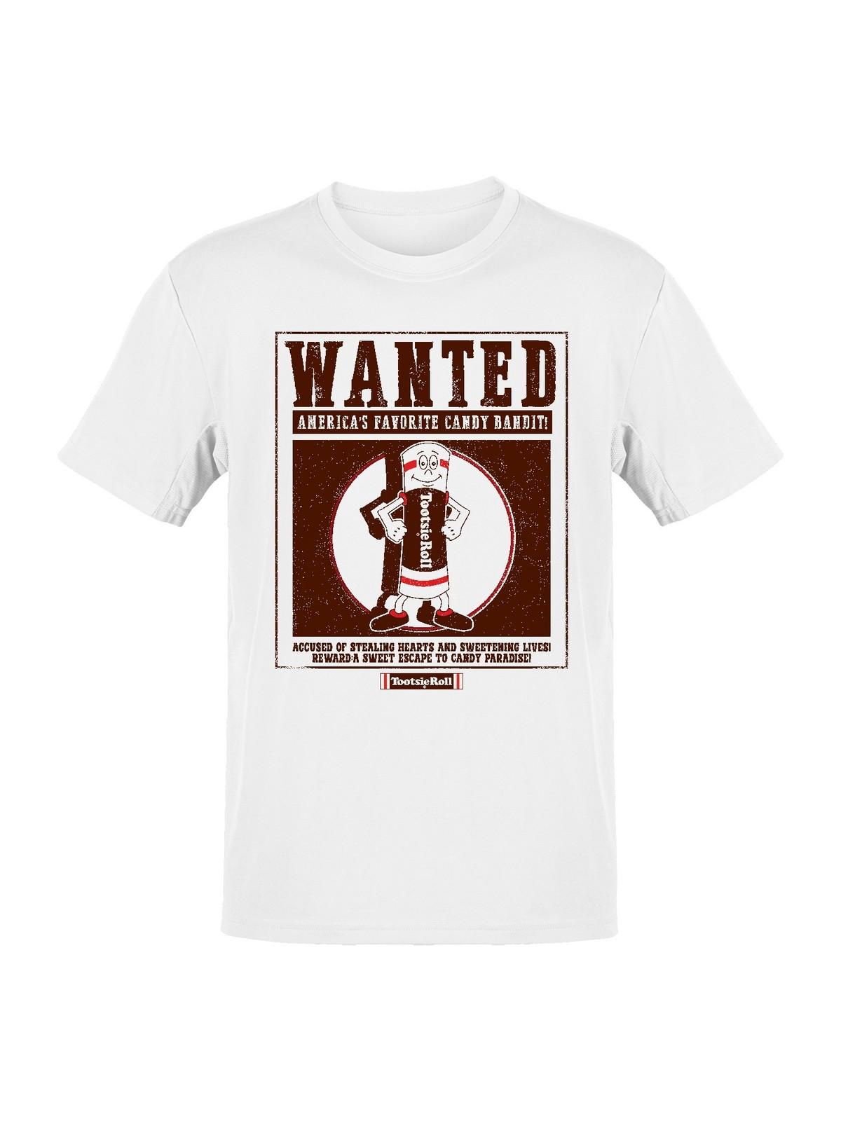 Officially Licensed Tootsie Roll America s Favorite Candy Bandit Men s T-shirt S разноцветный
