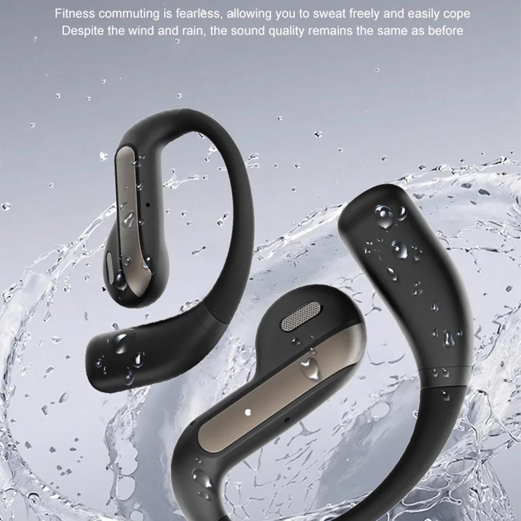 YJ55 Smart Bluetooth Headphones Open Semi-in-ear Air Conduction True Wireless Sports Long-lasting Bluetooth Headphones NEW 2025