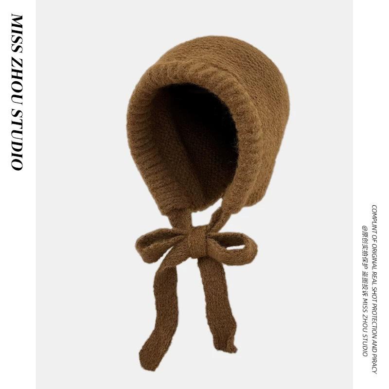 Balaclava Plush Lei Feng Hat Autumn and Winter Warm Hat Warm Ear Protection Hat Women