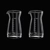 80ml Foreign Wine Glass with Scale Lines Household 2pcs Set Baijiu Dispenser Transparent Decanter Party Thick Bottomed Glass Cup