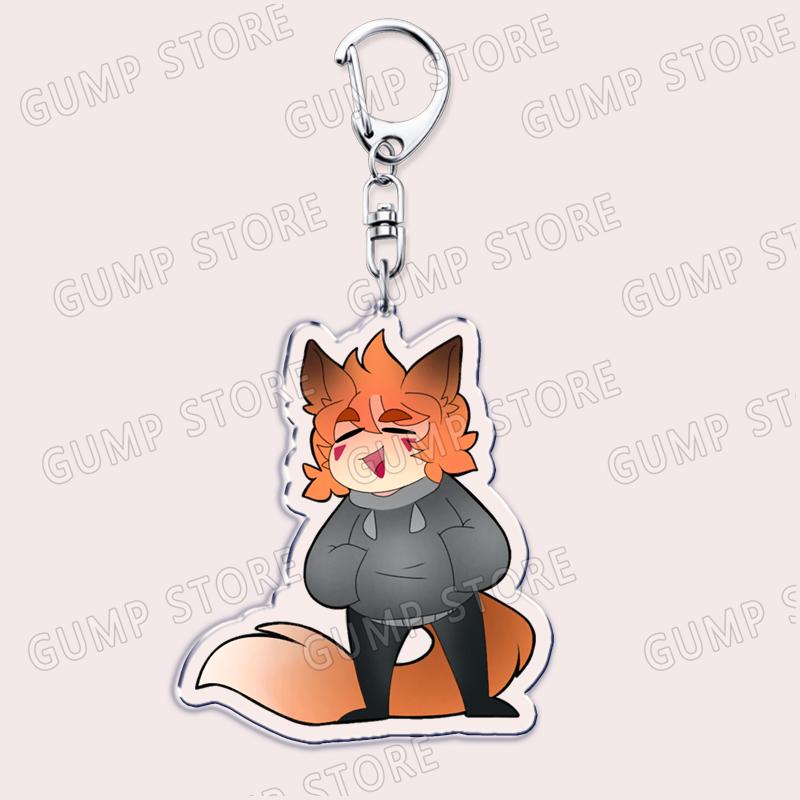 Game YKMET Boyfriend To Death Keychain for Accessories Cute Pet Strade Ren Lawrence Keyring Jewelry Friends Fans Gamers Gifts