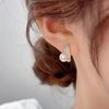 Design Sense of Pearl Earrings Female Light Luxury Temperament Senior Atmosphere Earrings Tide Fashionable and Versatile Earrings