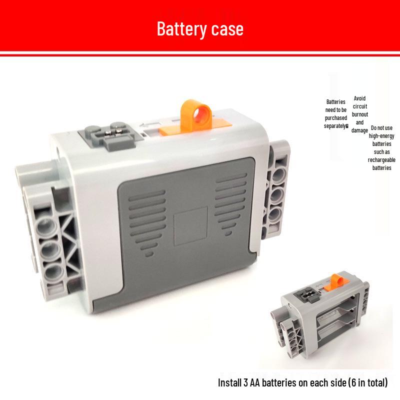 

Набор электромоторов для Lego Technic: Радиоуправляемая машина с батарейным отсеком и приемником