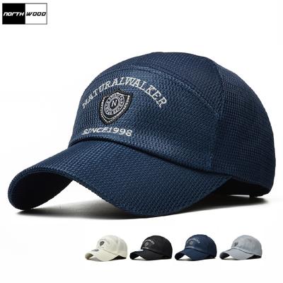 Northwood Bonés de beisebol de malha de verão para homens e mulheres, bonés de beisebol com letras ao ar livre, guarda-sol, chapéus de caminhoneiro