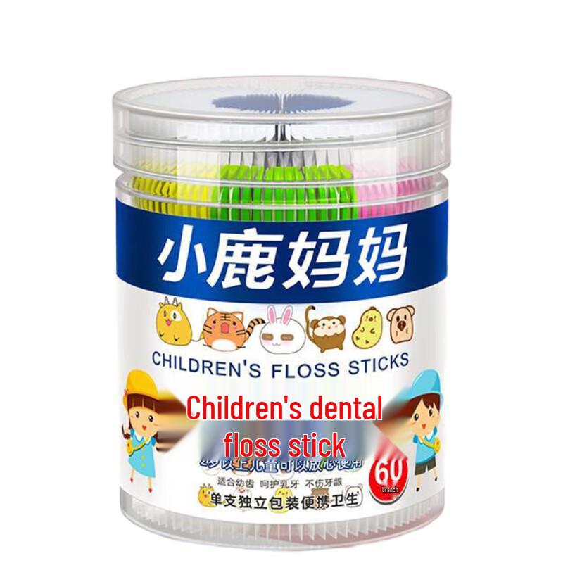 Kleiner Hirsch Mama Einzeln verpackte Ultrafeine Zahnseide-Stäbchen