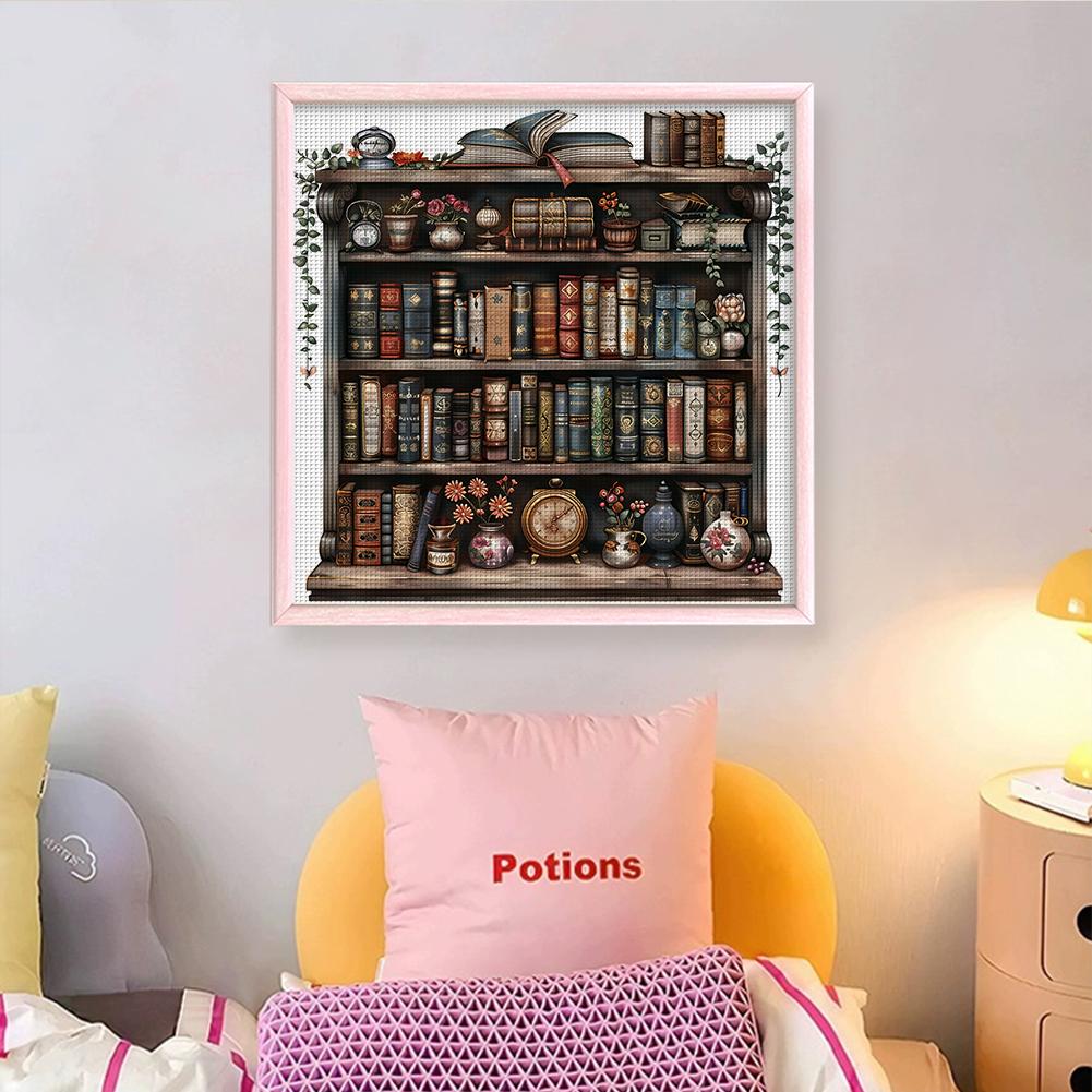 Full Embroidery Cotton Thread 11CT Printed Book Cross Stitch Kit Art