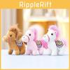 Soft Plush Pony Pendant For Children Girls Gift Animal Toy Bag Charm With Pp Cotton Filling