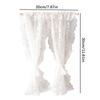 Doll Toy 1/12 Home Dollhouse Miniature Lace Curtain Doll Bedroom Furniture Decor Toy Dolls