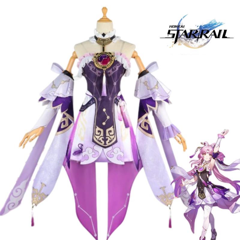 Honkaistar Rail Fu Xuan Cosplay Ancient Costume Dress Halloween Party Prop Girl