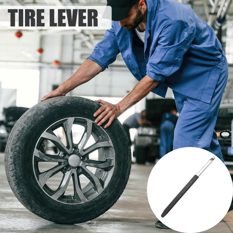 Tire Spoons For Car Tires Pry Tool Tire Bar Pry Bar Flat Crowbar Tire Changing Tool Straight Tire Lever Hand Tools Tire Spoon