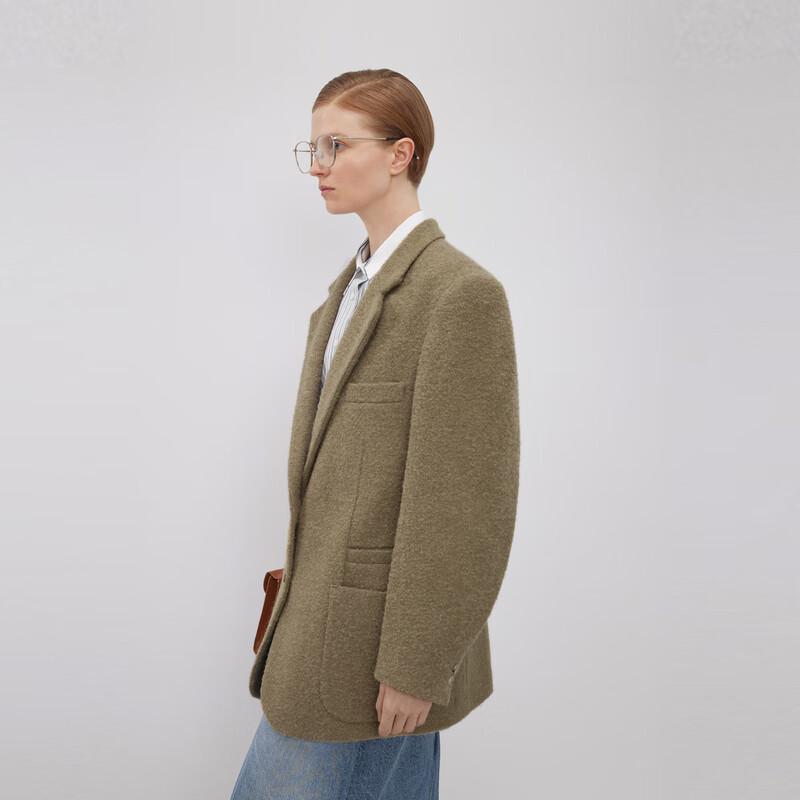 

LESS Women s Wool Blend Suit Jacket M
