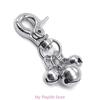 3pcs Dog Collar Bells Pet Outdoor Training Collar Pendant Dog Collar Accessories Puppy Bells Collar Pendant Clip Pet Supplies