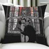 Nagabe Art Comics Cushion Cover Birthday Anniversary Gifts Double Sided Printed Zipper Cushion Cover Soft Skin Bedding