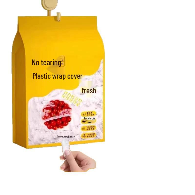 Disposable Elastic Cling Film Bowl Covers - Keep Food Fresh