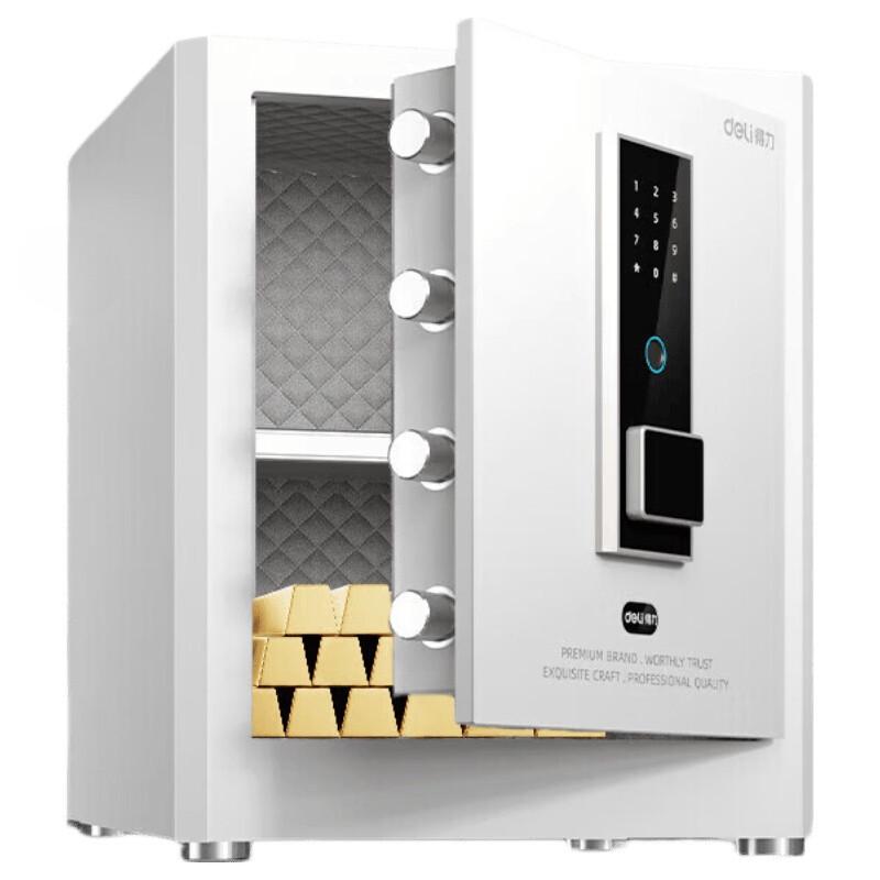 Deli AE64-ZM Fingerprint Password Safe Box
