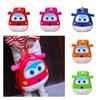 Cute Cartoon Animal Children's Backpack For Boys And Girls With Pvc Material And Reduced Load Functionality