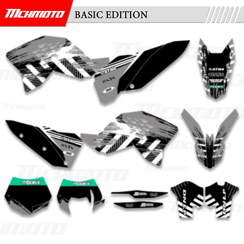 MCHMFG Graphics Decals Stickers Kit For KTM EXC EXCF 125 250 300 450 2008 2009 2010 2011 SX SXF 2007 2008 2009 2010