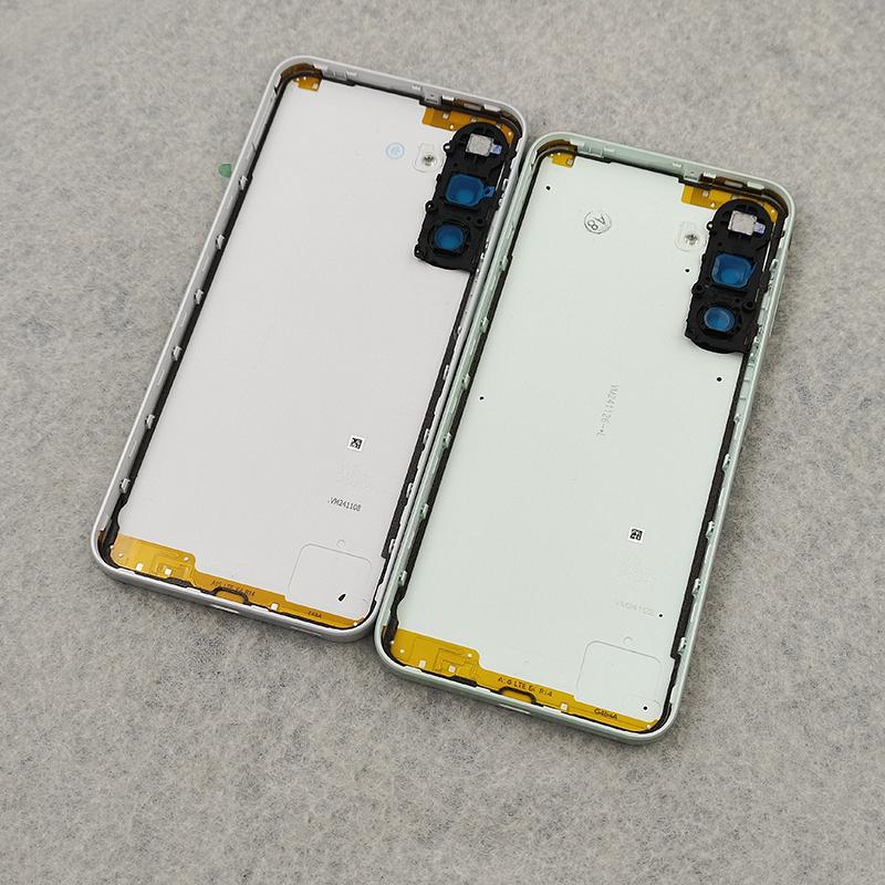 Coperchio Batteria Posteriore Per Samsung Galaxy A16 4G A165 SM-A165F Parti di Ricambio Sportellino Alloggiamento Pannello Posteriore Con Telaio Lente Fotocamera
