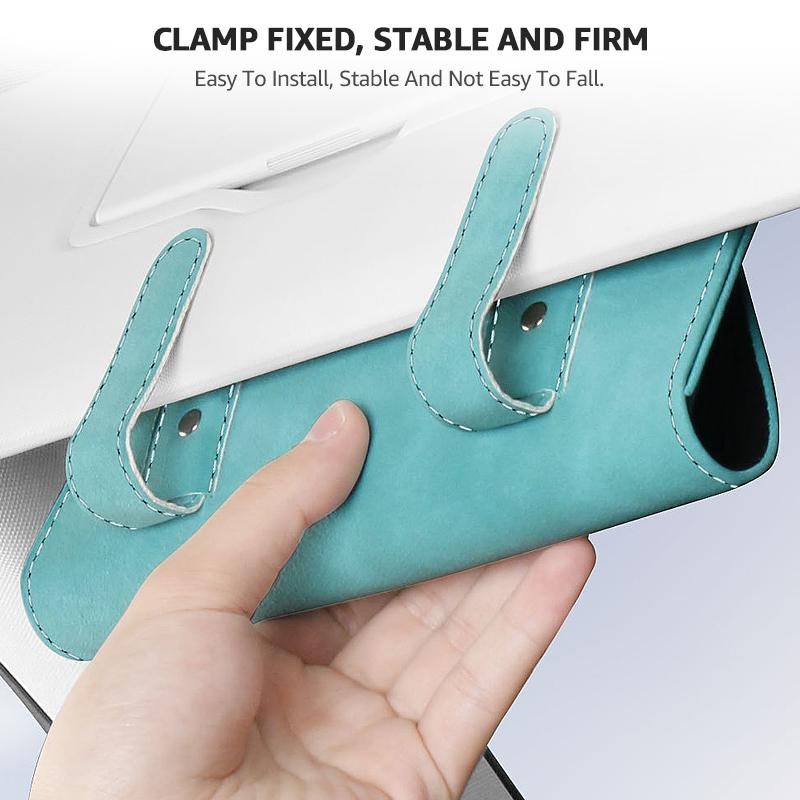 Car Glasses Case Organizer Storage Car Eyeglass Case Glasses Box For Car Sun Visor Organizer Sunglasses For BMW Glasses Case