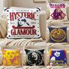 Jap-Fashionable H-Hysteric Casual Glamour Anti-dustmite Pillowcase Invisible Zipper Silky Short Plush Sofa Cushion Cover