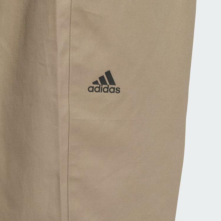 adidas Small Logo Woven Pants Asia Sizing Tan JE6110