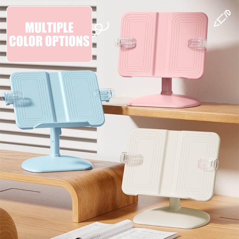 Book Rest Stand, Adjustable Reading Rest Book Holders Cookbooks Document Read Stand Desk Books Stand for Reading Books
