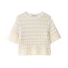 2026 Spring European & American Women's Hollow Knit Top