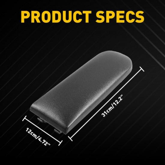 Black Center Console Cover Lid Plate For 1999-2010 Volkswagen Beetle New Replace