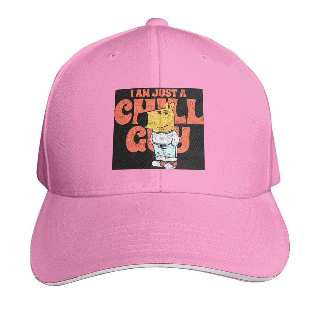 Vintage I Am Just A Chill Guy Cap Fashion Casual Baseball Caps Adjustable Hat Hip Hop Summer Unisex Baseball Hats