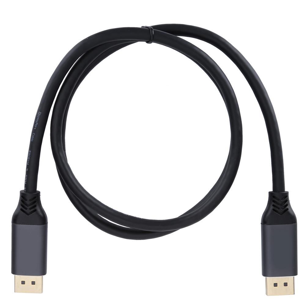 1.4 MaletoMale DP to MaletoMale DP Cable Wire Line for 8K Universal Compatibility