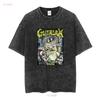 Gutalax Shitbusters Concert Tour 2024 Black All Size T Shirt TT162 vintage Washed Versatile streetwear homme