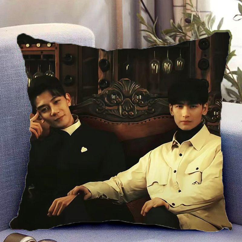 The Spirealm Chinese Drama Death Kaleidoscope Figure Two-Sided Cushion Cover Case Pillow And Pillowcase For Sofa Car Home Decor