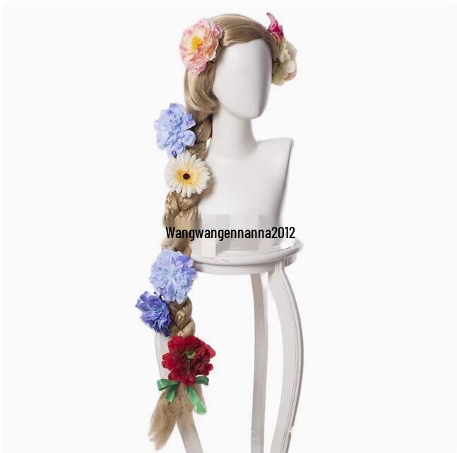 Vestito da Principessa Rapunzel in Rapunzel Cosplay per Halloween
