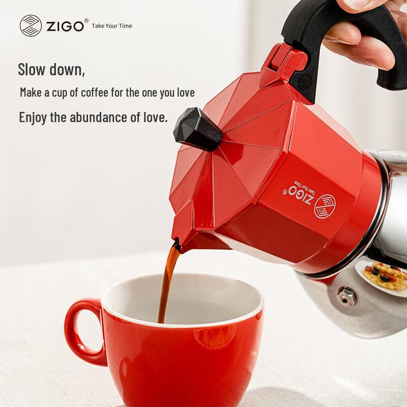 Zigo Stainless Steel Moka Pot