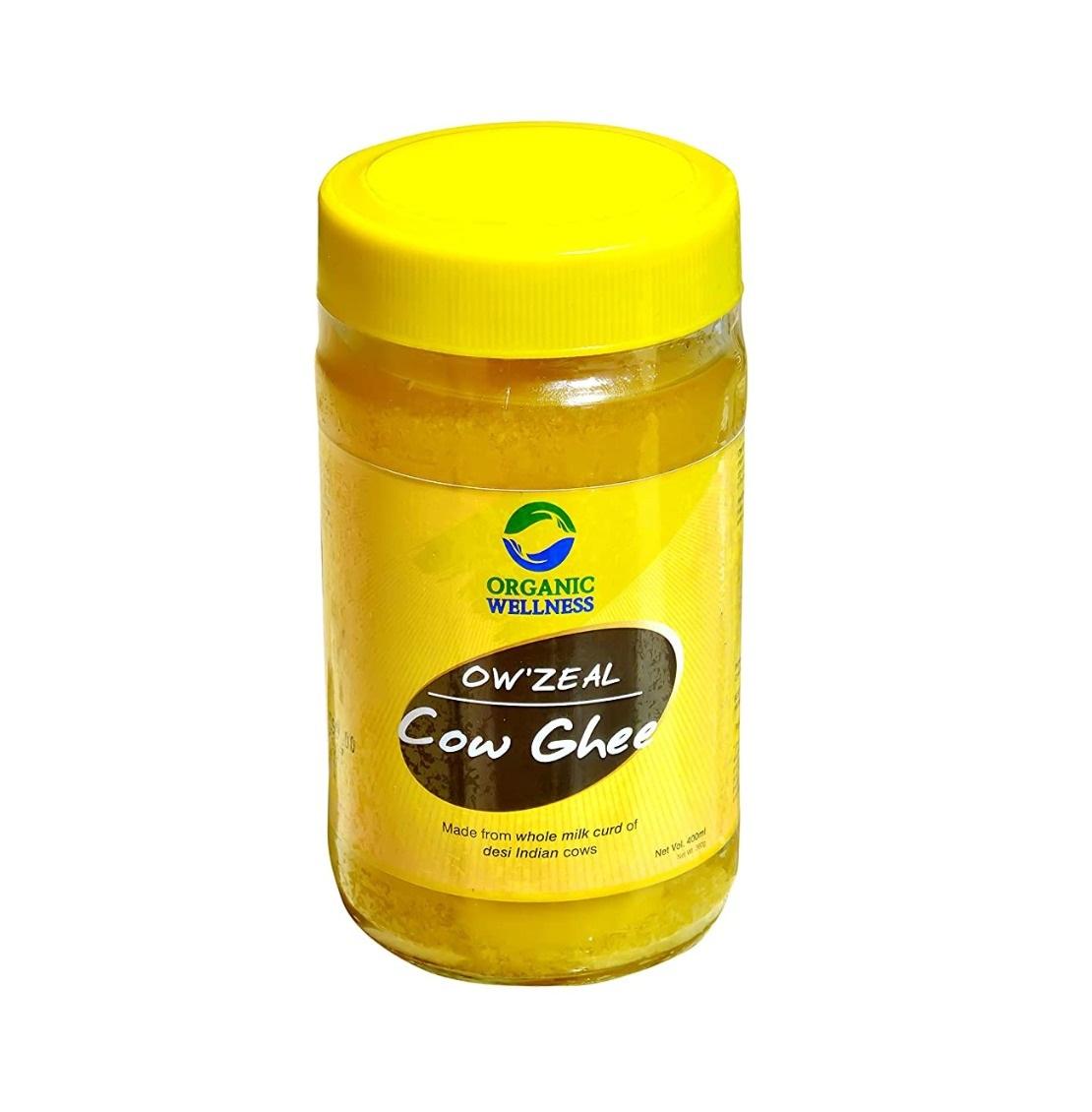 

Масло Гхи (400 мл), Ow zeal Cow Ghee, Organic Wellness