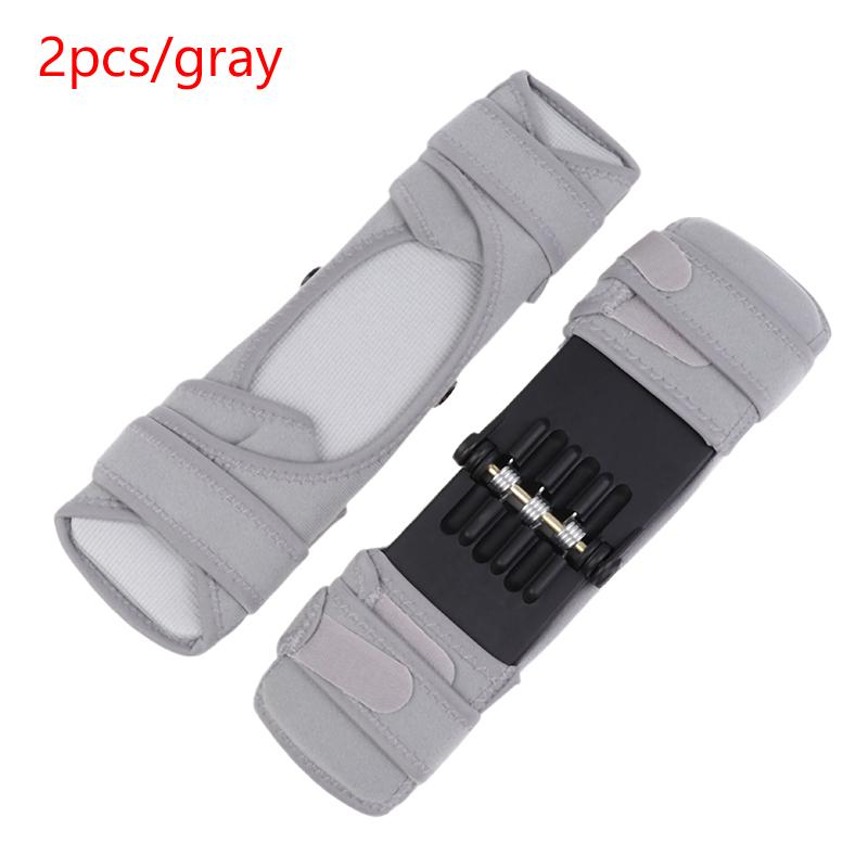 1 Coppia Supporto Articolazione Stabilizzatrice Ginocchiera con Cinturino Regolabile Manicotto a Compressione Ginocchiera Traspirante Ginocchiera Stabilizzatrice a Molla