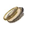 New Half Snake Bracelet 2026 New European and American Gold Zircon Women's Bracelet