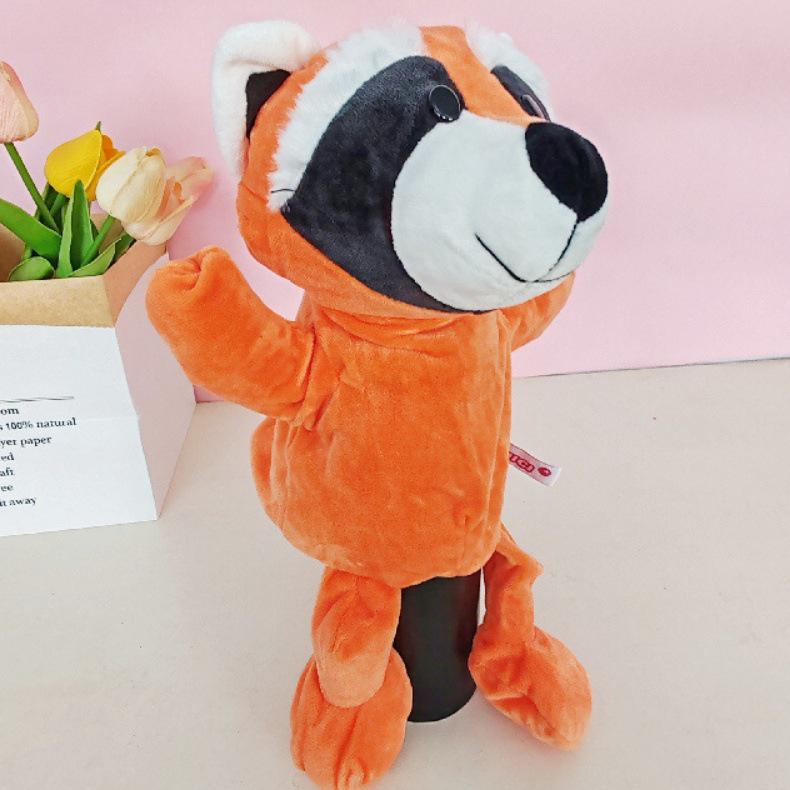 Cartoon Animal Hand Puppet Plush Doll for Kids' Interactive Play