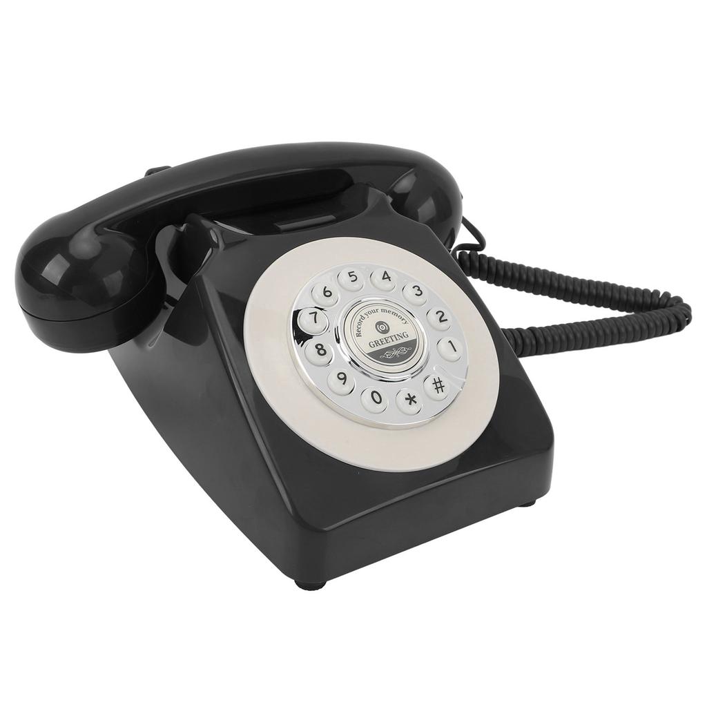 Audio Guest Book Phone Clear Sound Convenient Use Audio Message Recording Telephone for Wedding Event Birthday Party