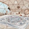 Bohemian Style Large Carpets for Living Room Decoration Vintage Persian Rug Non-slip Coffee Table Side Mat Bedroom Lounge Rug