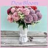 Faux Silk Flower Bouquet For Wedding Decor With Realistic Design For Home And Photography Use