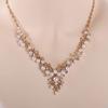 Imitation Pearl Gold/Silver Simulated Necklace Earrings Jewelry Sets Bridal Wedding Silver Plated