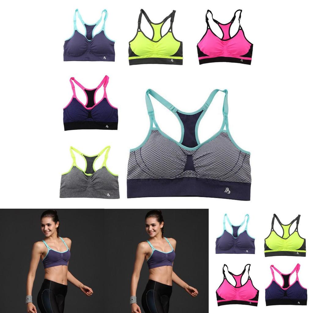 2022 Women's High-impact Sports Bra Breathable Nylon Mesh Beautiful Back Gym Bra