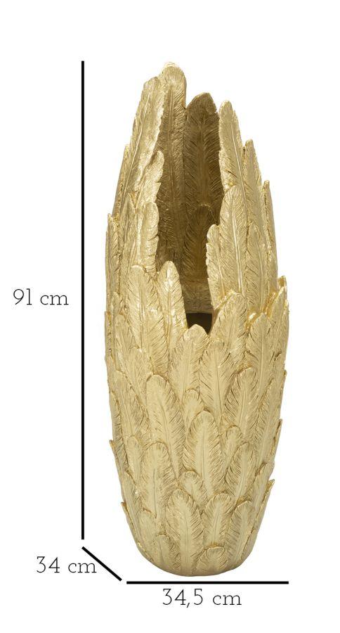 Feathers Vase Cm 34,5X34X91