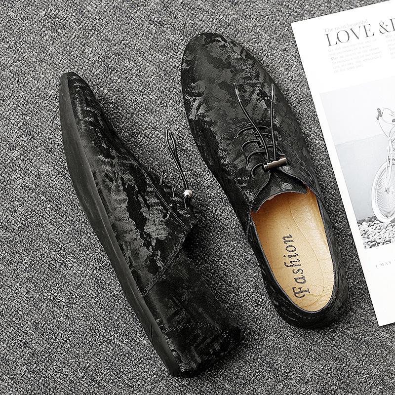 Leather Men Shoes Casual Oxford Shoes Luxury Formal Mens Loafers Moccasins Italian Breathable Men Driving Shoes Soft Lightweight