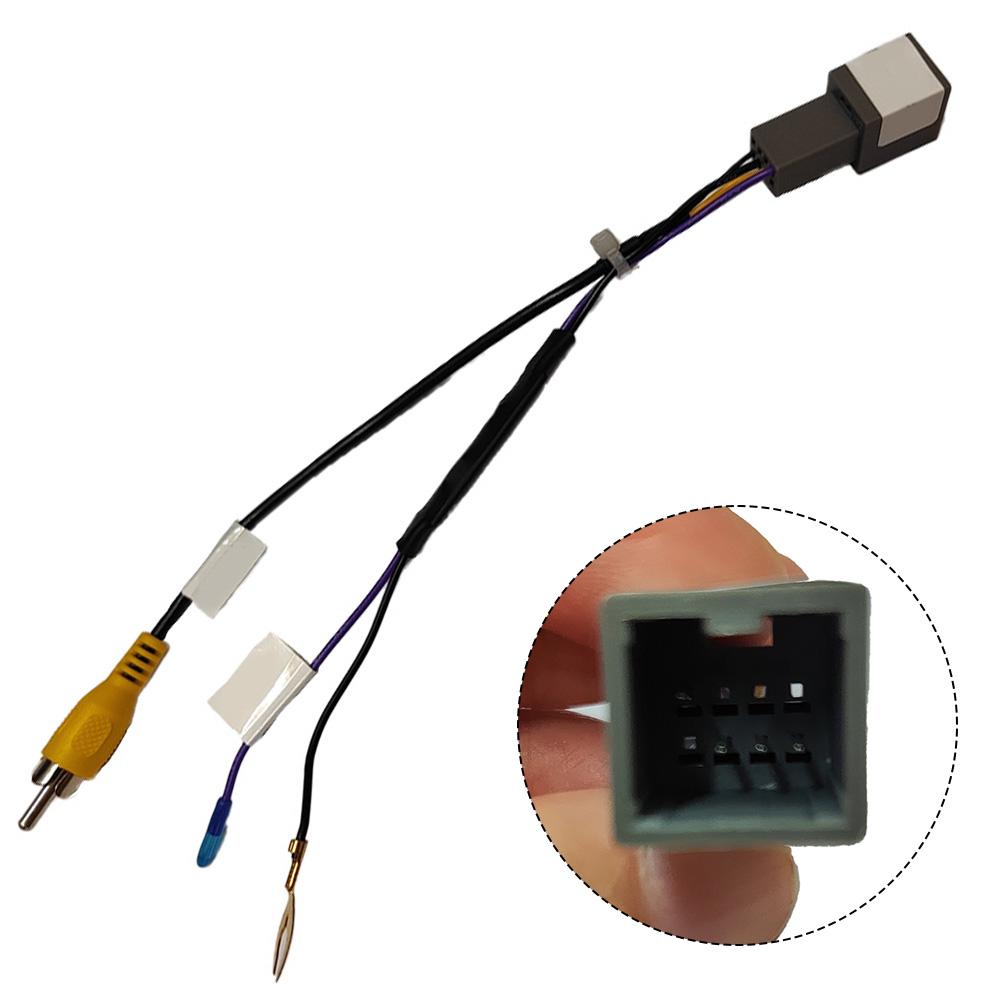 Auto Videoausgang 8-Pin Videoadapter 8Pin Buchsenkonfiguration ABS-Materialkonstruktion Für Mitsubishi Xpander