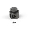 Metal Double‑Hole Spring Cord Lock Stopper Toggle Clasp Drawstring Adjuster for Hoodie Sweatpants Belt Rope Garment DIY Supplies