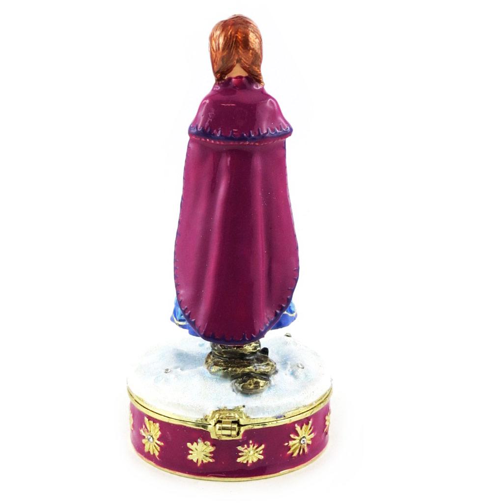 Reine Des Neiges [M4027] - Jewelry Box 'Frozen- Reine Des Neiges' Blue Violet (Anna)