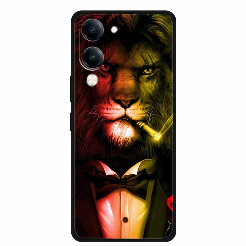 Case For Vivo Y04 Y04S Y37C 4G Soft Silicone TPU Protector Shell Cartoon Lovely Gift Anime Phone Cover Capa Y 04 04S 37C Bumper