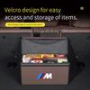 VJCL7 For BMW M X1 X2 X3 X4 X5 X7 E46 E60 E70 E72 E82 E90 E92 G05 G10 G20 G30 F05 F10 F20 F25 F30 Car Trunk Organizing And Storage Box